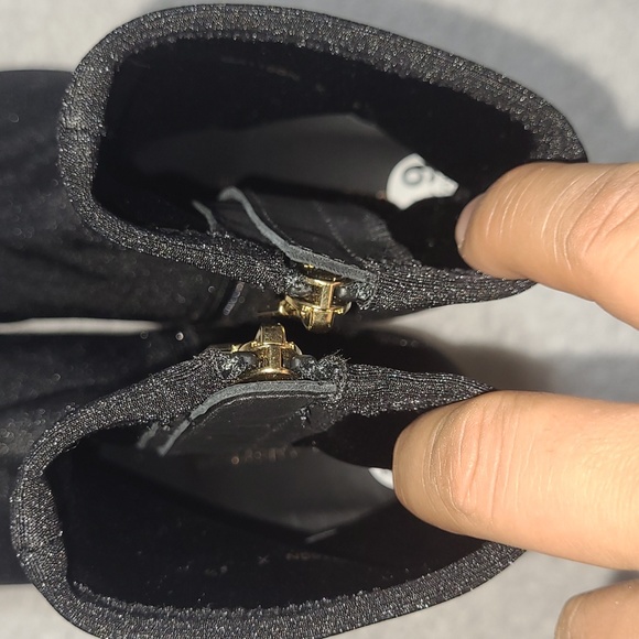 Good American Ankle Shine Neoprene Booties Size 6.5 - Picture 5 of 10